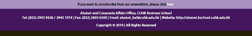 Contact us - Alumni and Corporate Affairs Office, CUHK Business School