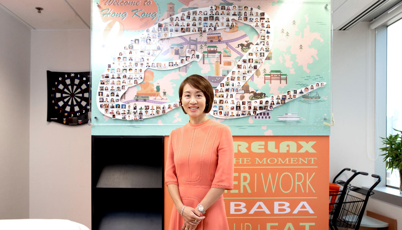Cindy embodies the Alibaba motto of ‘Have fun at work. Be earnest in life.’