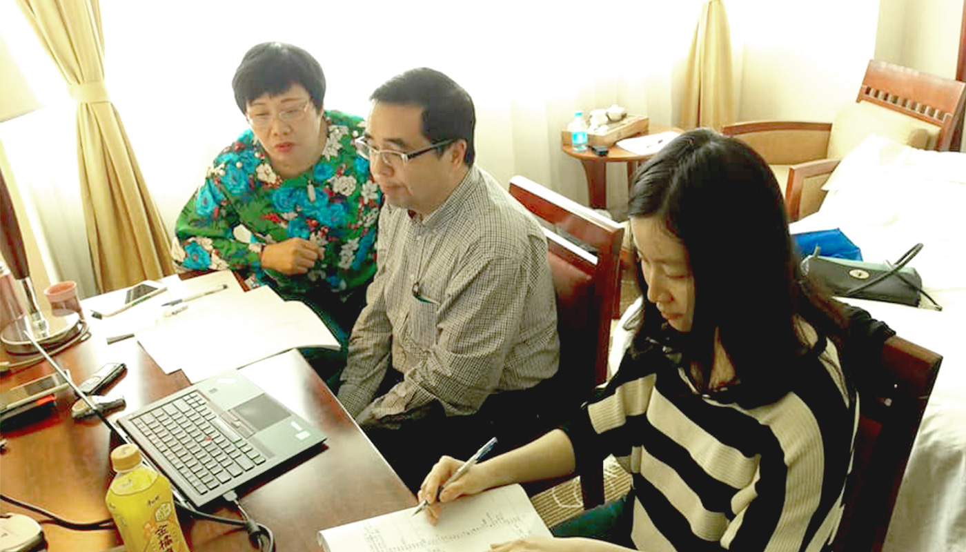 郭教授到廈門調查閩南語的文白異讀
