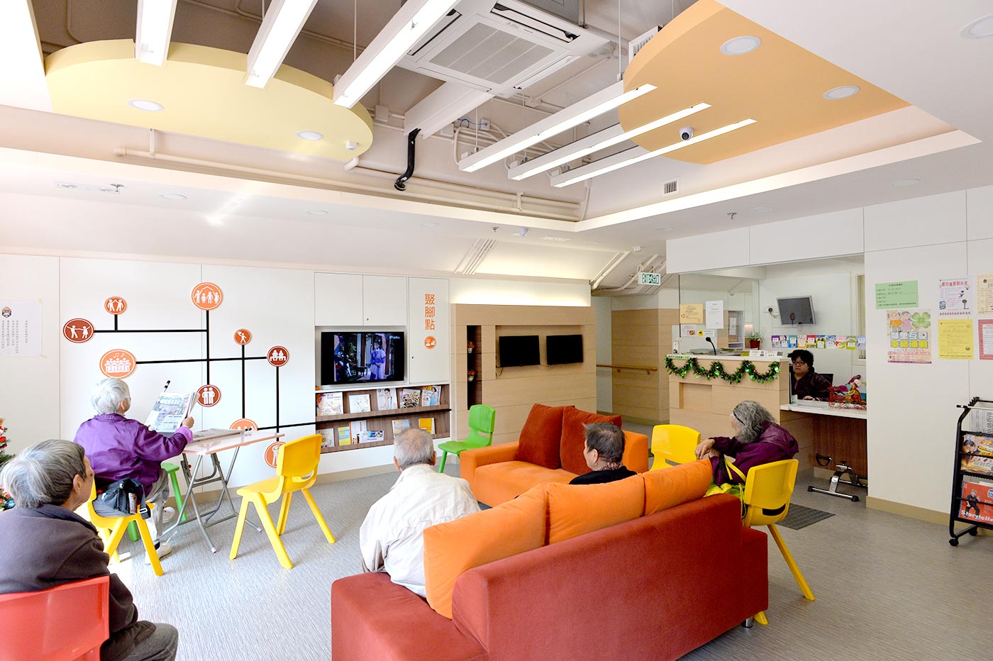An elderly centre designed by Robert as project development director of the Sheng Kung Hui Welfare Council