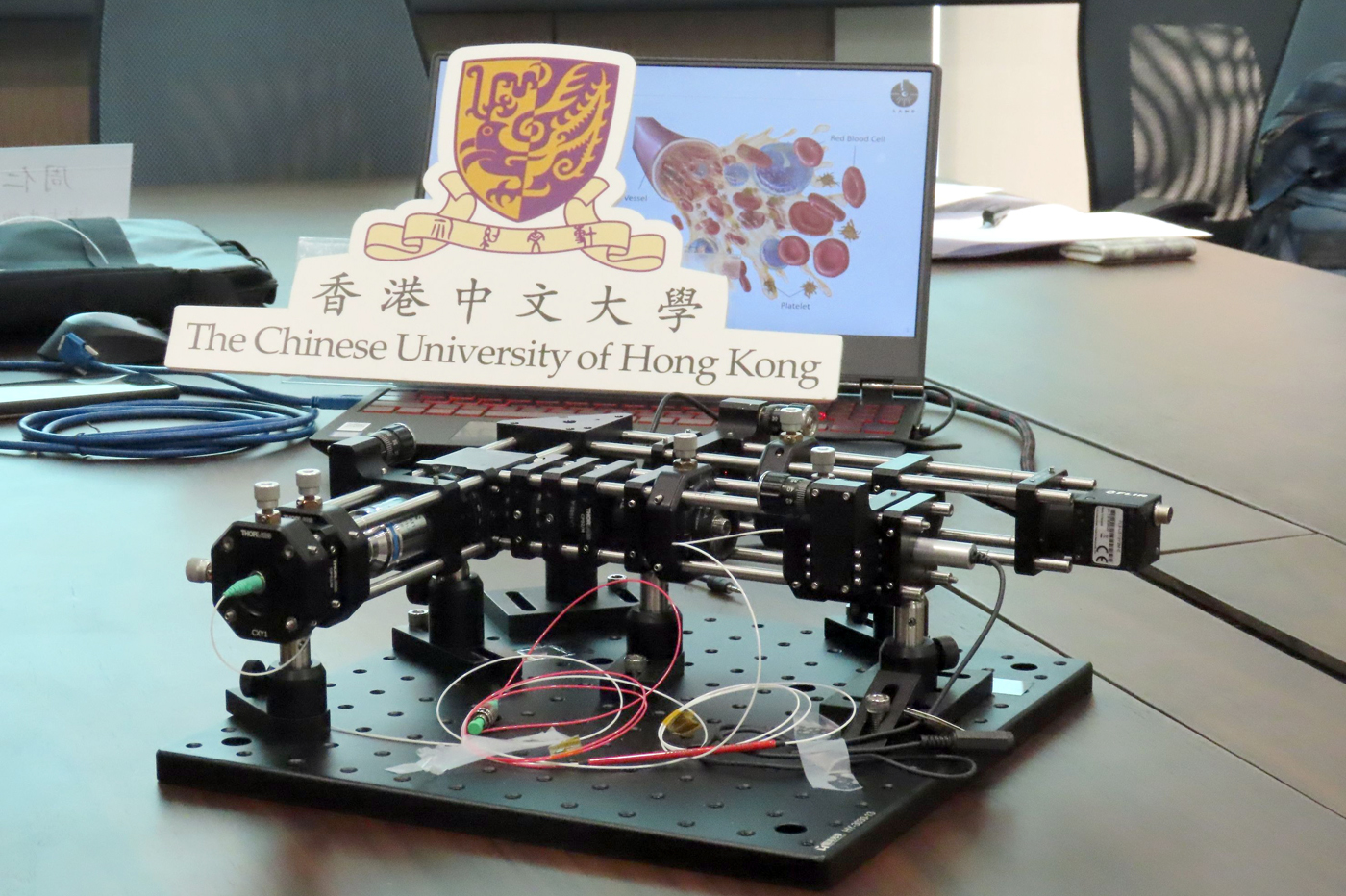 The prototype of the AI-enabled Portable Quantitative Phase Microscope
