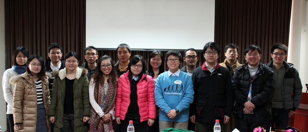 Representatives of student presentation