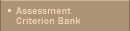 Assessment Criterion Bank