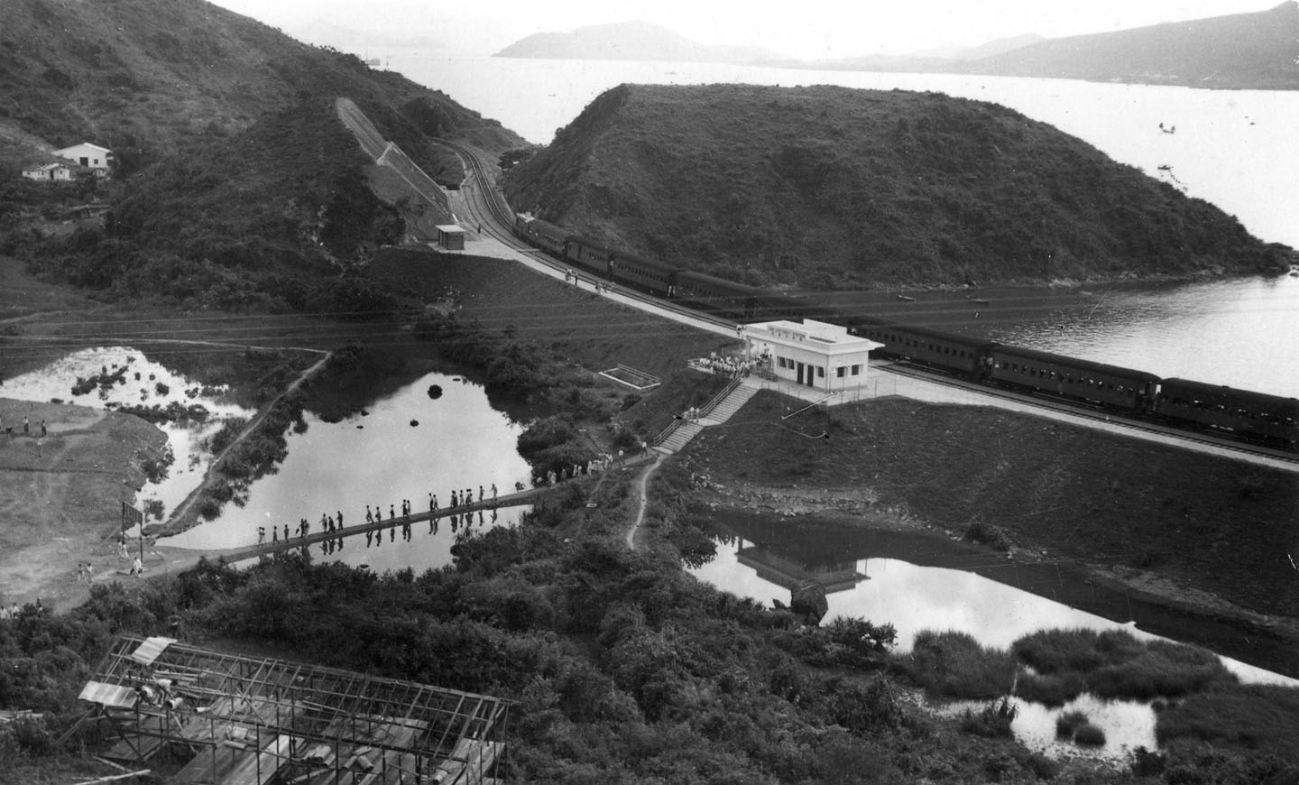 The Ma Liu Shui campus under construction (1956)