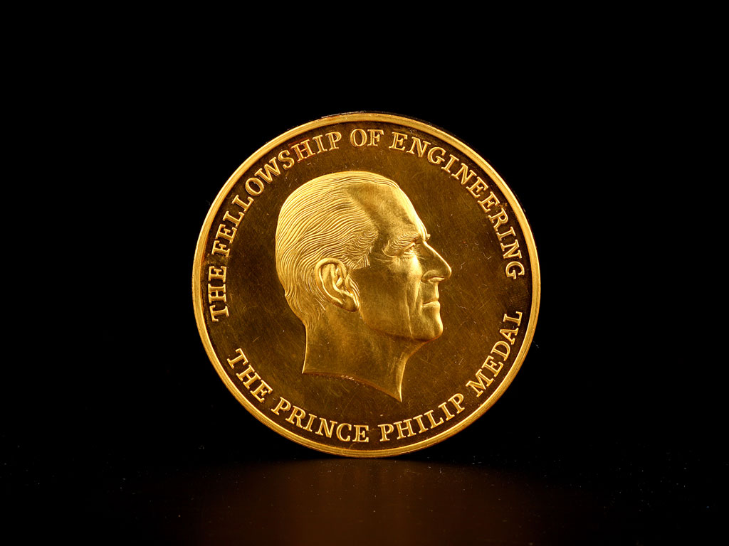 Professor Charles K. Kao's Prince Philip Medal (1996)
