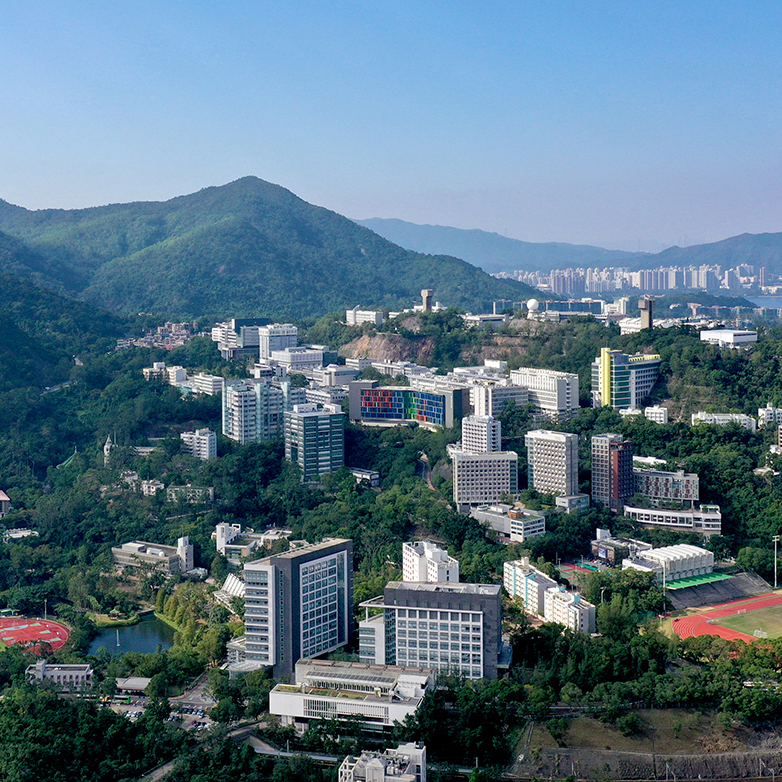 依山而建的校園環境