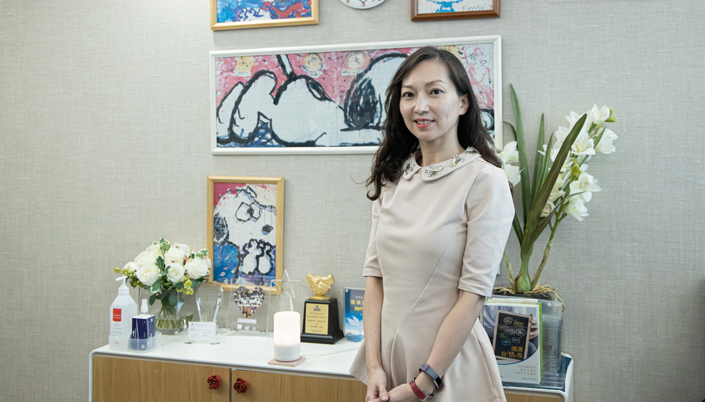 碧珊從事心理治療逾二十年,依然保持初心與熱誠
