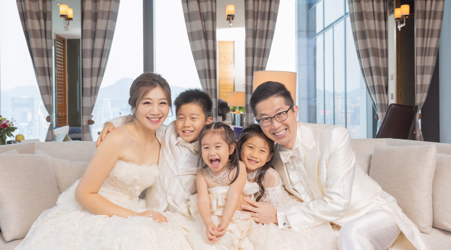 Peter感激太太盡心盡力照顧家庭<em>(受訪者提供)</em>