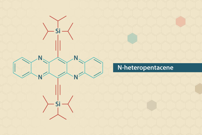 氮雜並五苯類半導體（N-heteropentacene）