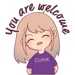 CUHK Sticker