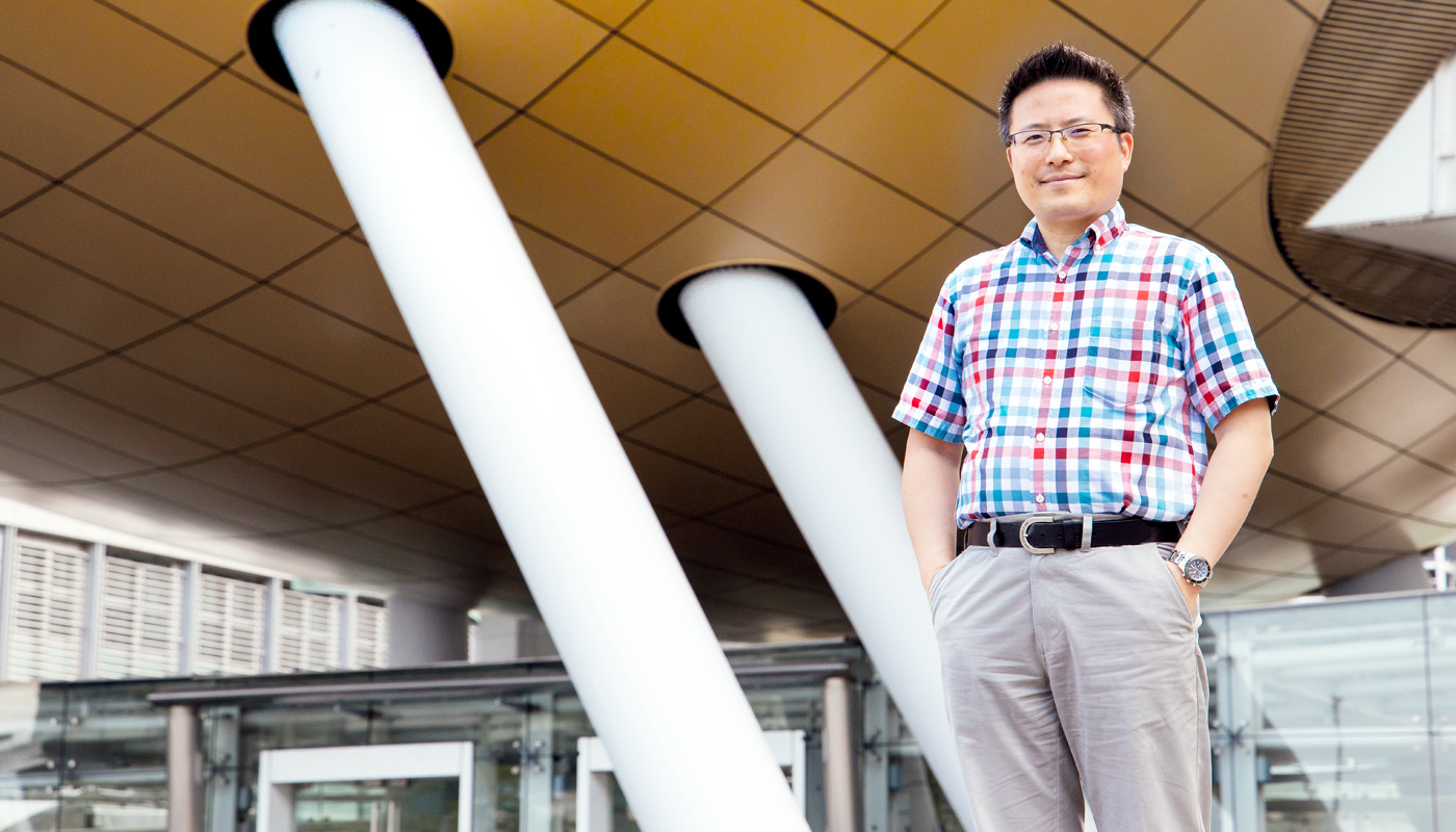 Dr. Alan Pang, a homegrown talent who knocks on the future