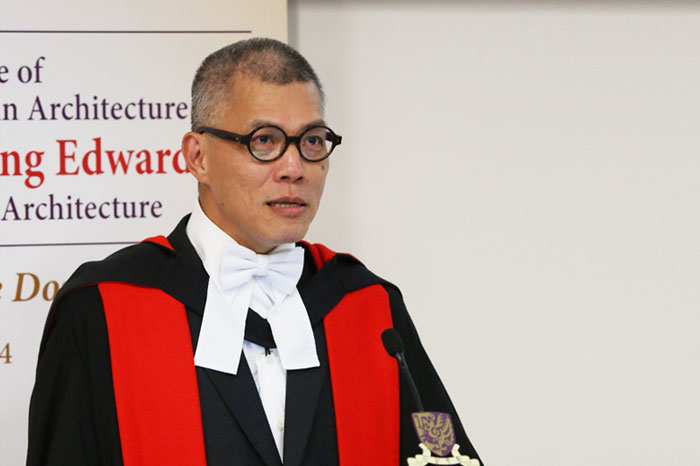 Prof. Edward Ng's Inaugural Lecture of Yao Ling Sun Professorship in Architecture