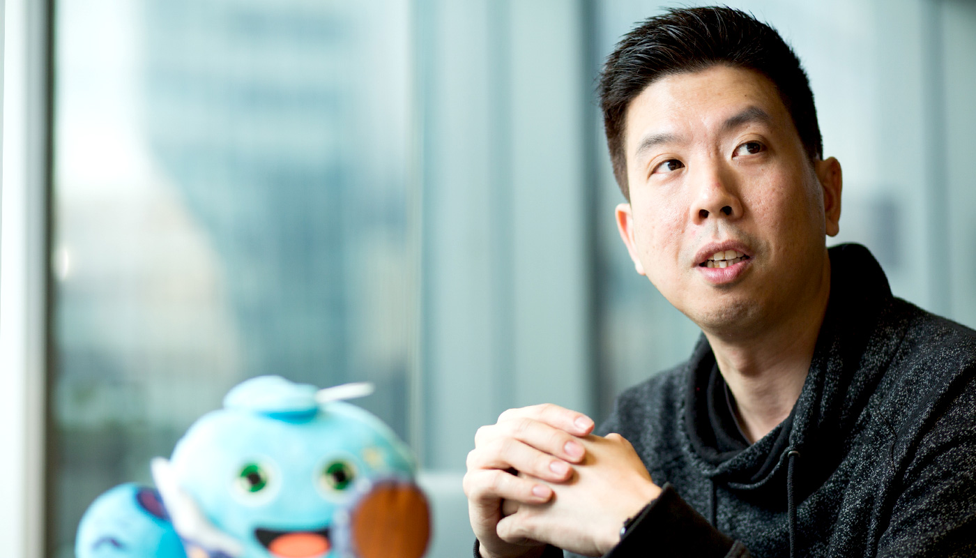 Stephen Po, CEO and founder of QooApp　