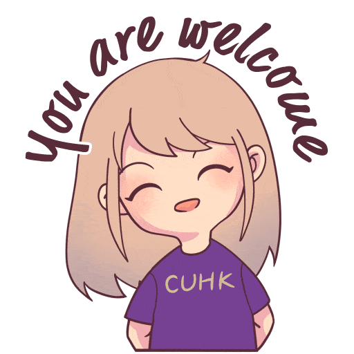 CUHK Sticker