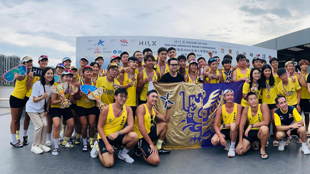 CUHK clinches overall champion in rowing tournament
