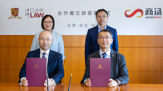 CUHK LAW and SenseTime team up to deliver accessible legal information for public with new AI model