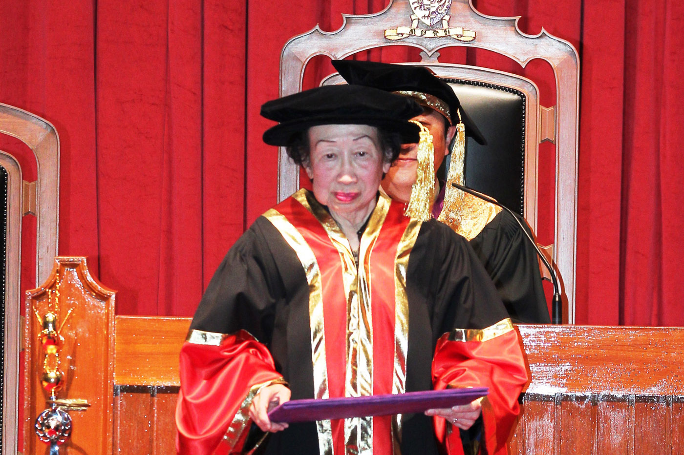 Five Distinguished Persons Conferred Honorary Fellowships: Ms. Chow Pei-fong Therese