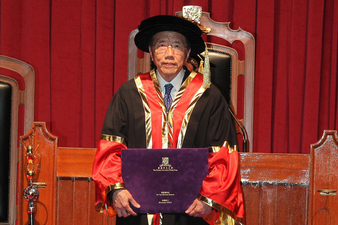 Five Distinguished Persons Conferred Honorary Fellowships: Mr. Fan Shi-hoo Hamen