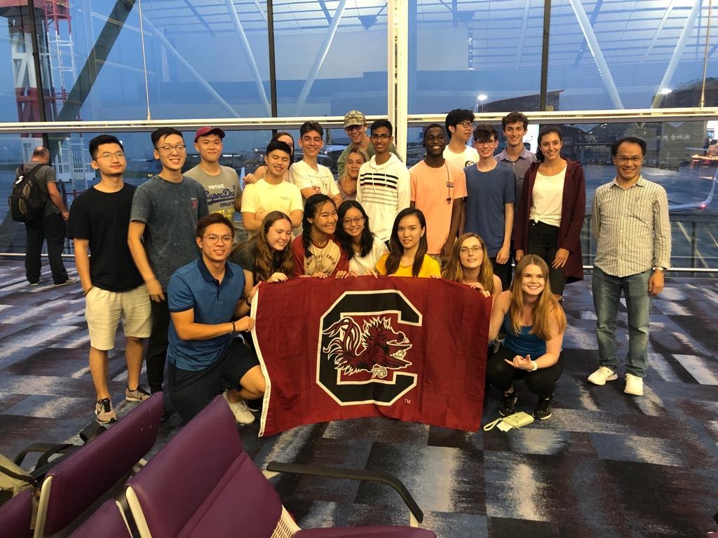 Batch 10 students get together for their Orientation Trip to Dalian, China
