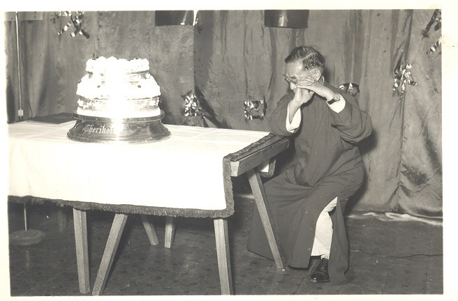 Mr Ch'ien Mu at the College Anniversary Dinner (1955.9.28)