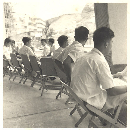 Lunch for Joint Diploma Exam applicants (1959)