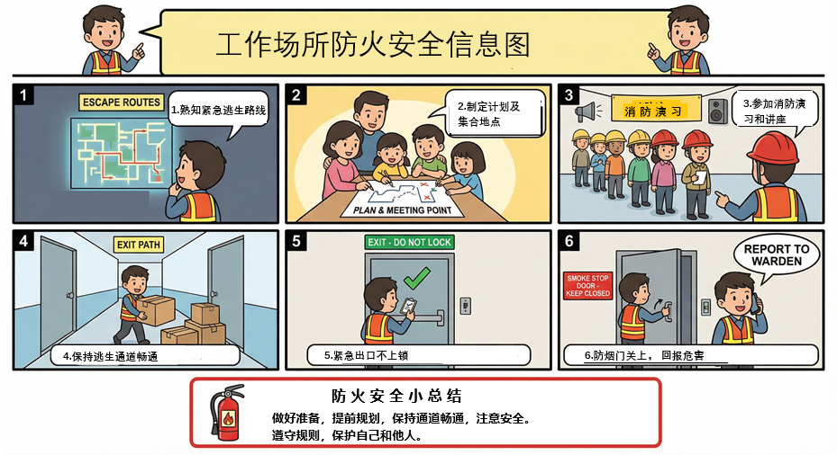 工作场所防火安全指南